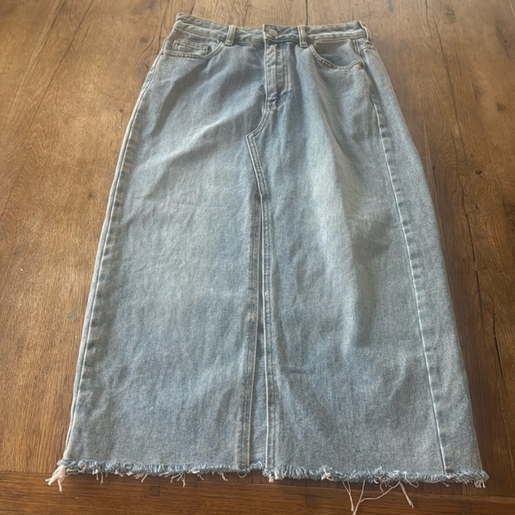 PACSUN midi denim skirt - Picture 1 of 6